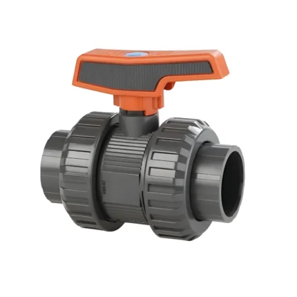 Double Union Ball Valve – PVC Water Flow Control