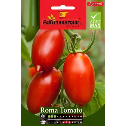 Agrimax Roma Tomato Premium Quality Seeds