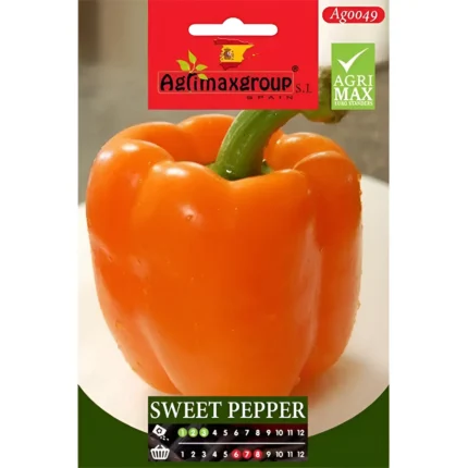 Orange Sweet Pepper Seeds