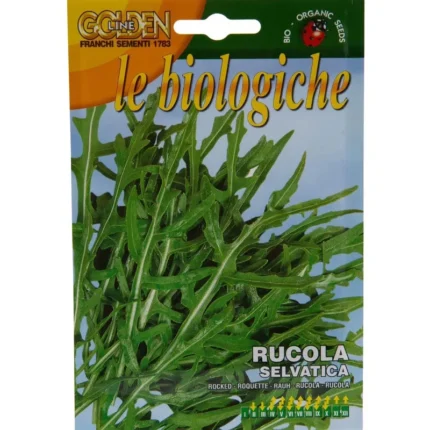 Franchi Golden Line Le Biologiche Rocked Organic Seeds (Rucola Selvatica)