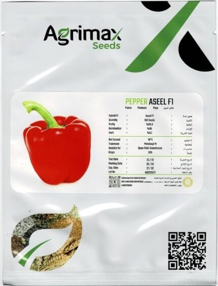 Agrimax Pepper Aseel F1 Seeds